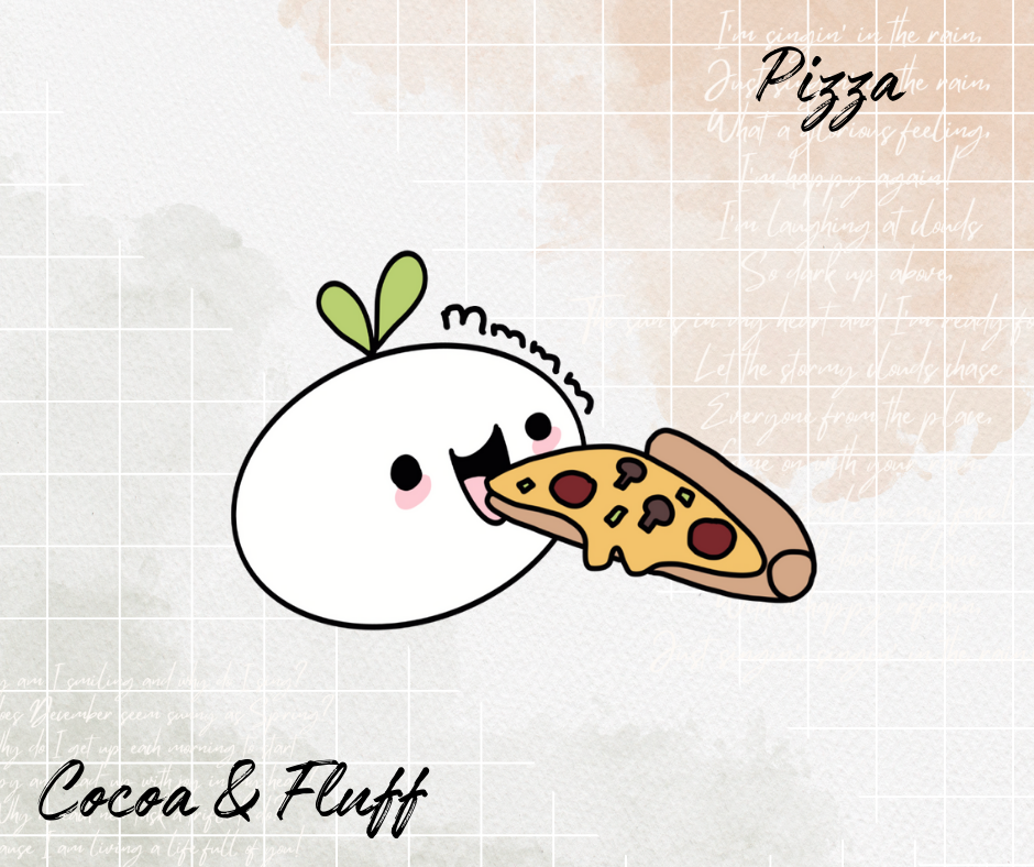 Pizza Leafy Planner Icons