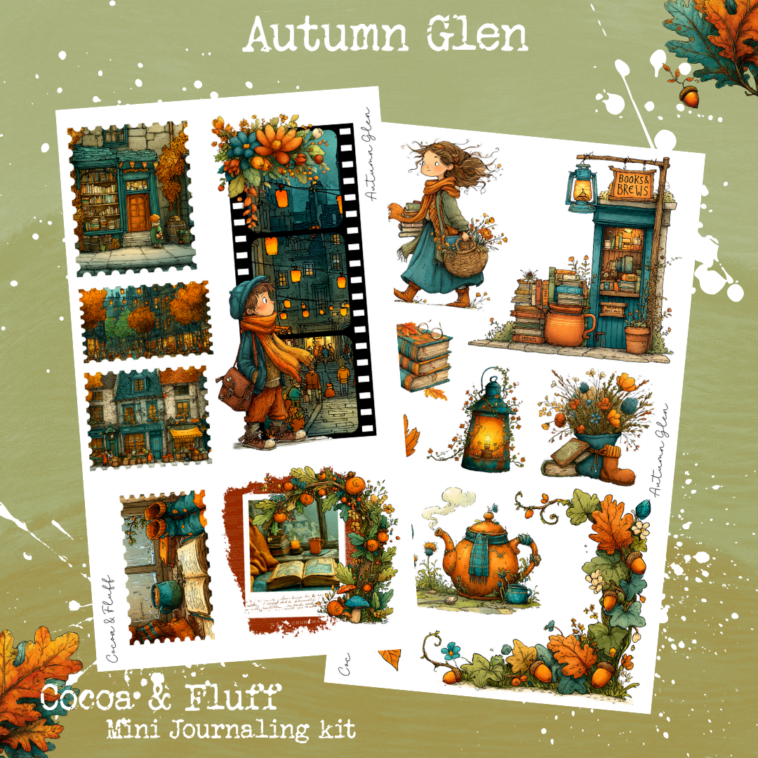 Autumn Glen 6 page Mini Journaling Kit