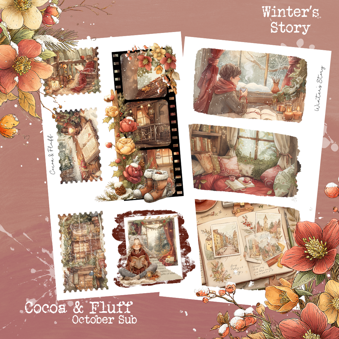 Monthly Mystery Subscription Washi Paper