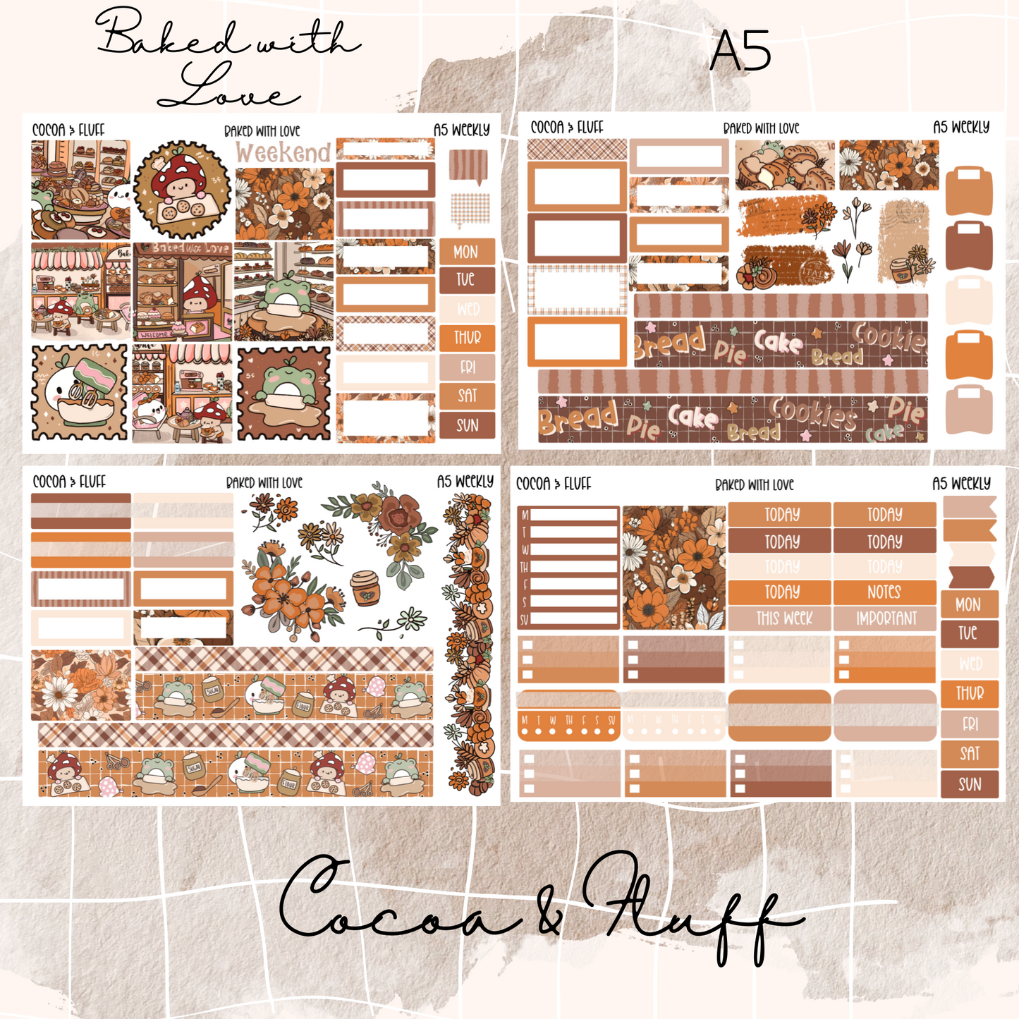 Baked with Love Hobonichi Cousin