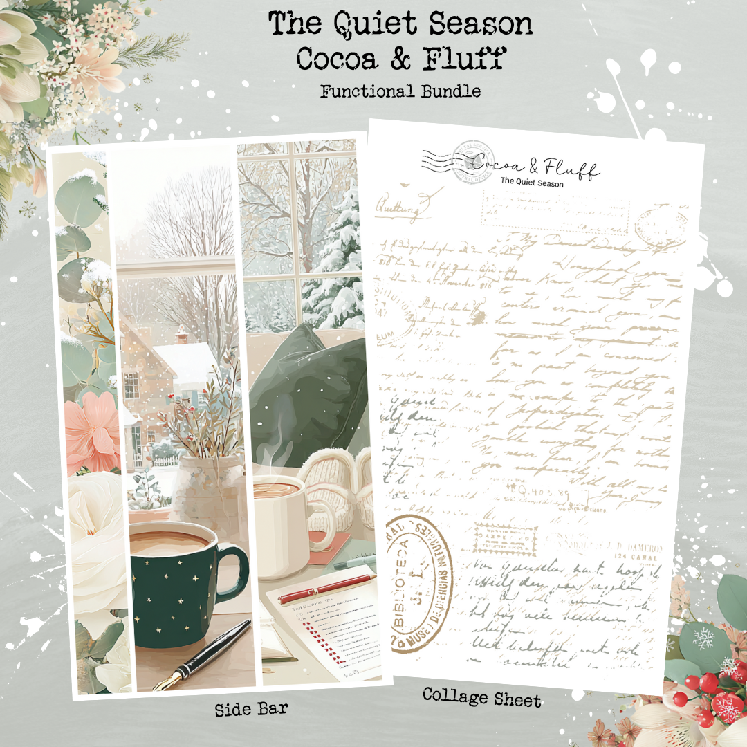 Functional Planner Stickers – The Quiet Season