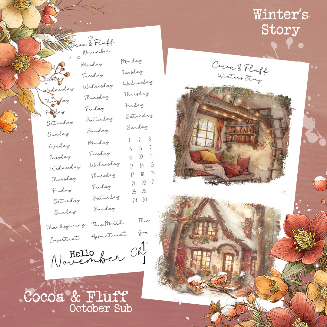 Monthly Mystery Subscription Washi Paper