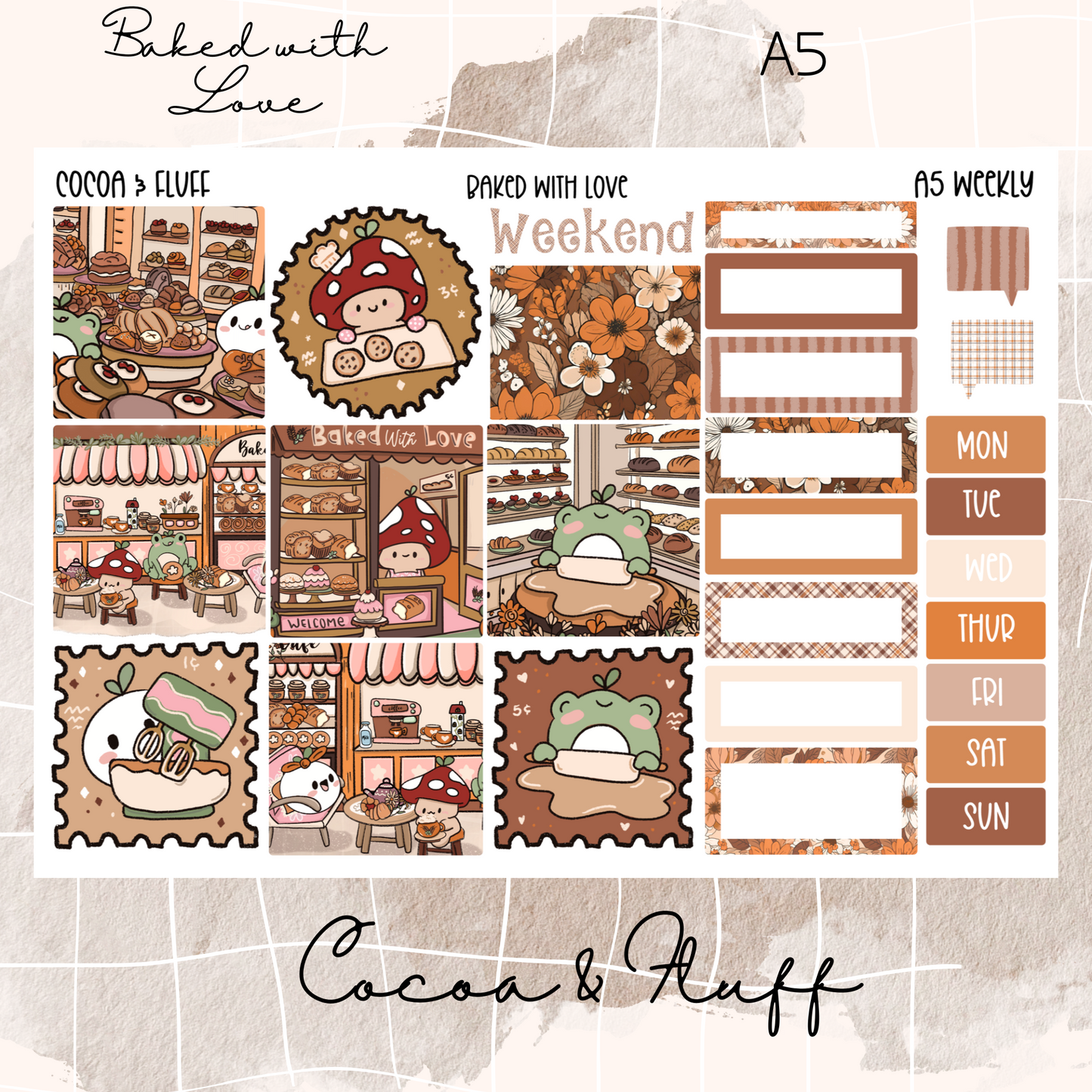 Baked with Love Hobonichi Cousin
