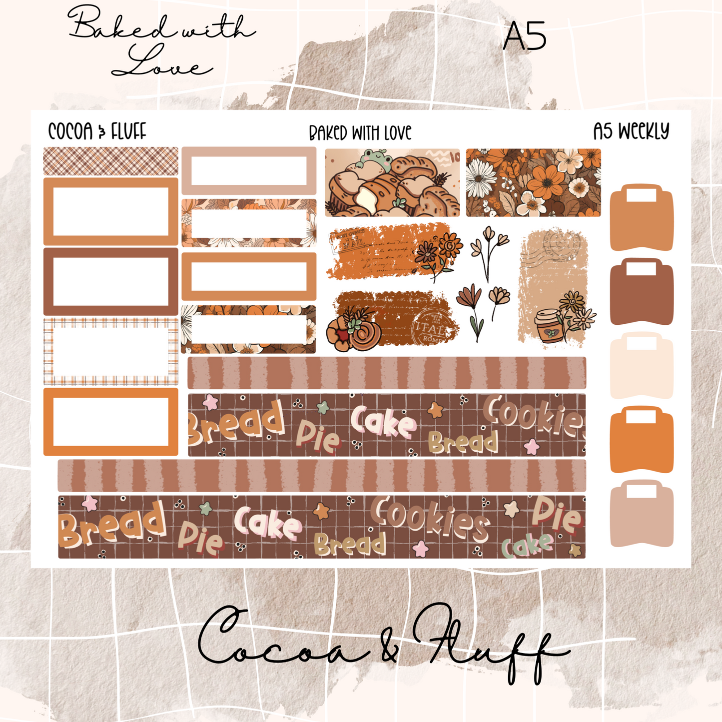 Baked with Love Hobonichi Cousin
