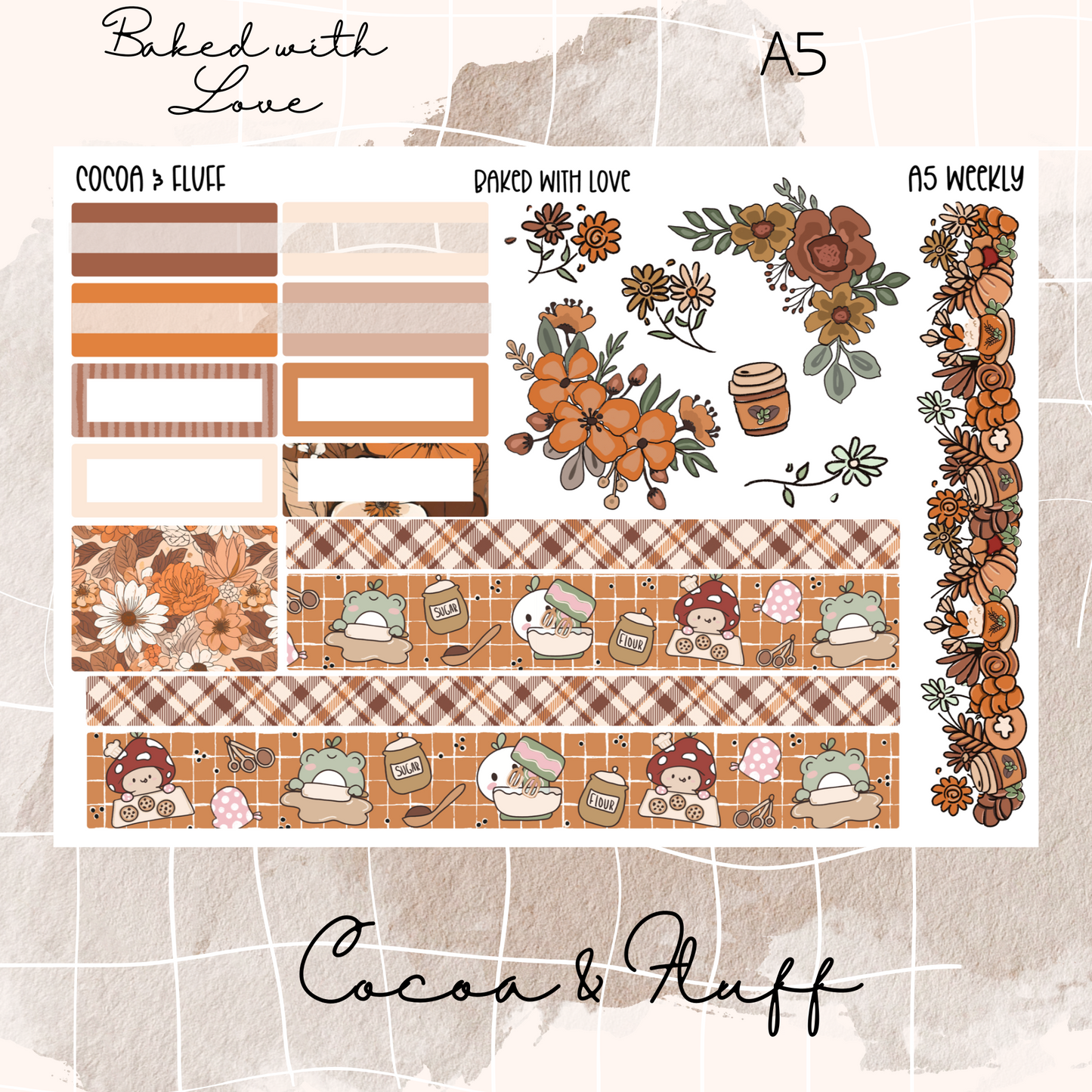 Baked with Love Hobonichi Cousin