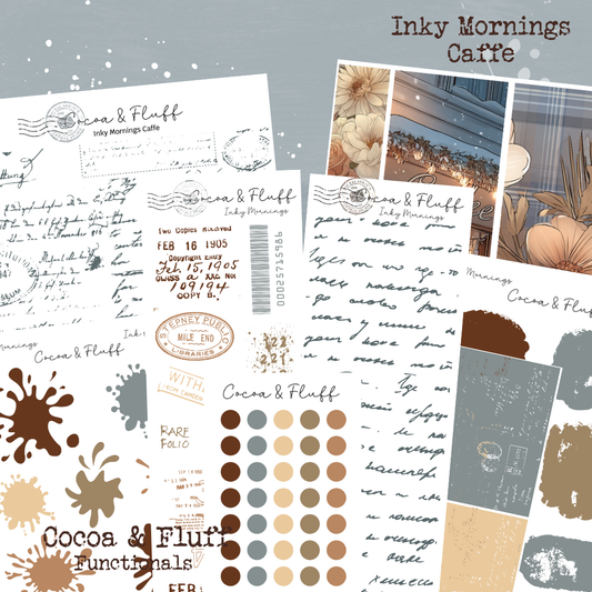 Functional Planner Stickers – Inky Mornings Caffe