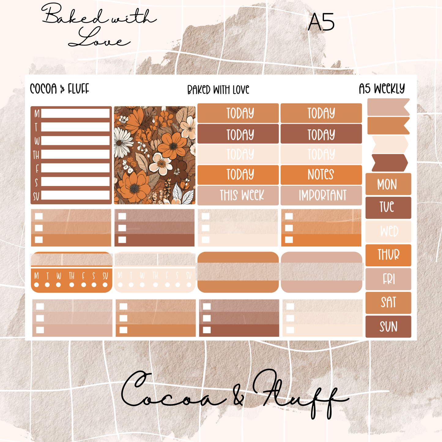 Baked with Love Hobonichi Cousin
