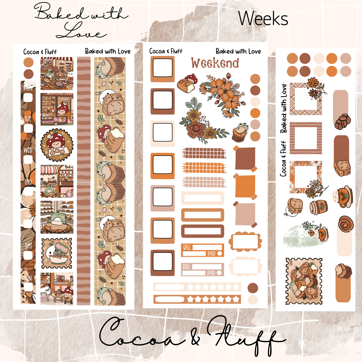 Baked with Love Hobonichi Weeks