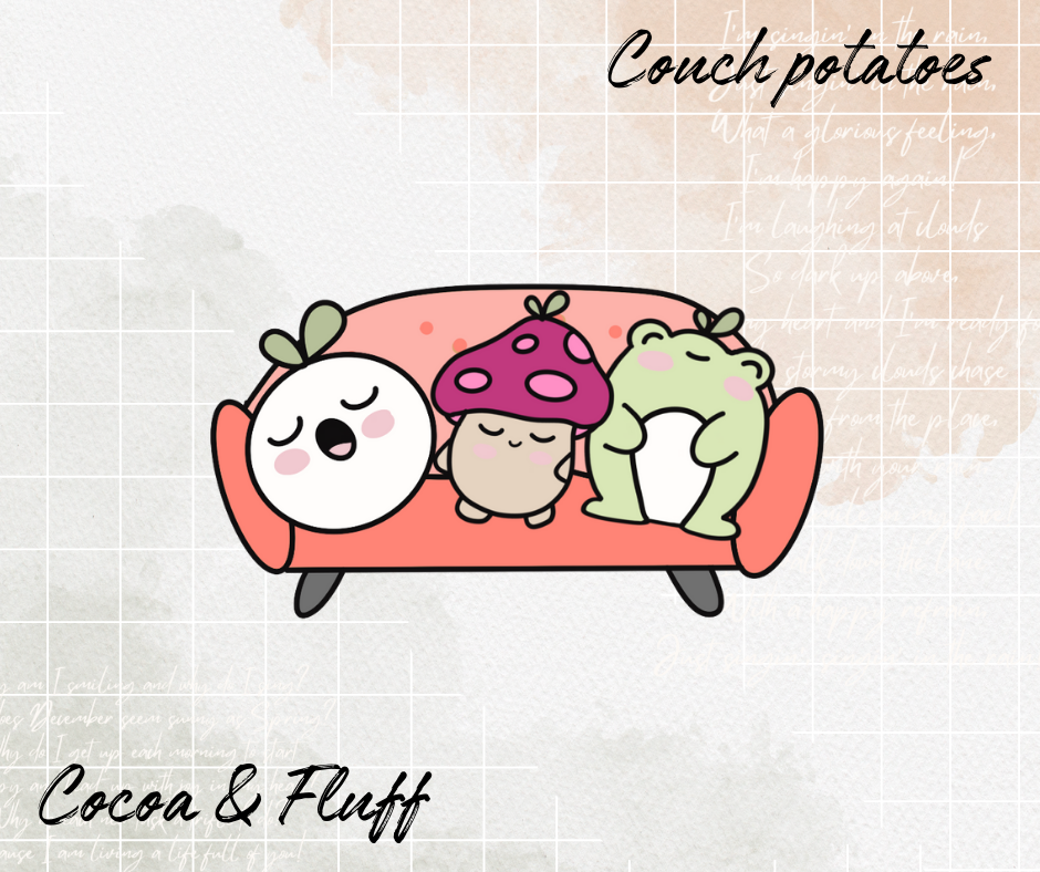 Couch Potatoes Planner Icons