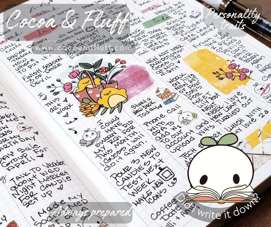 Did I Write it Down Planner Icons