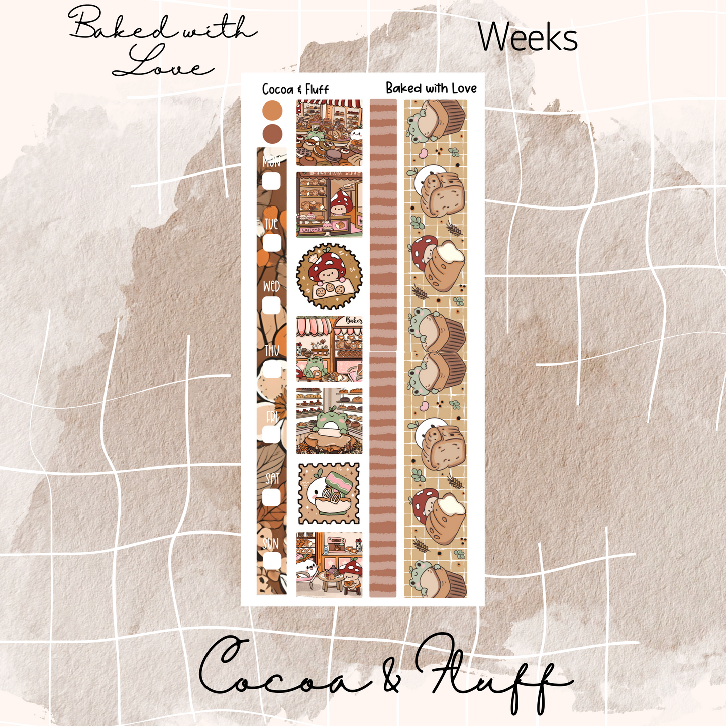 Baked with Love Hobonichi Weeks