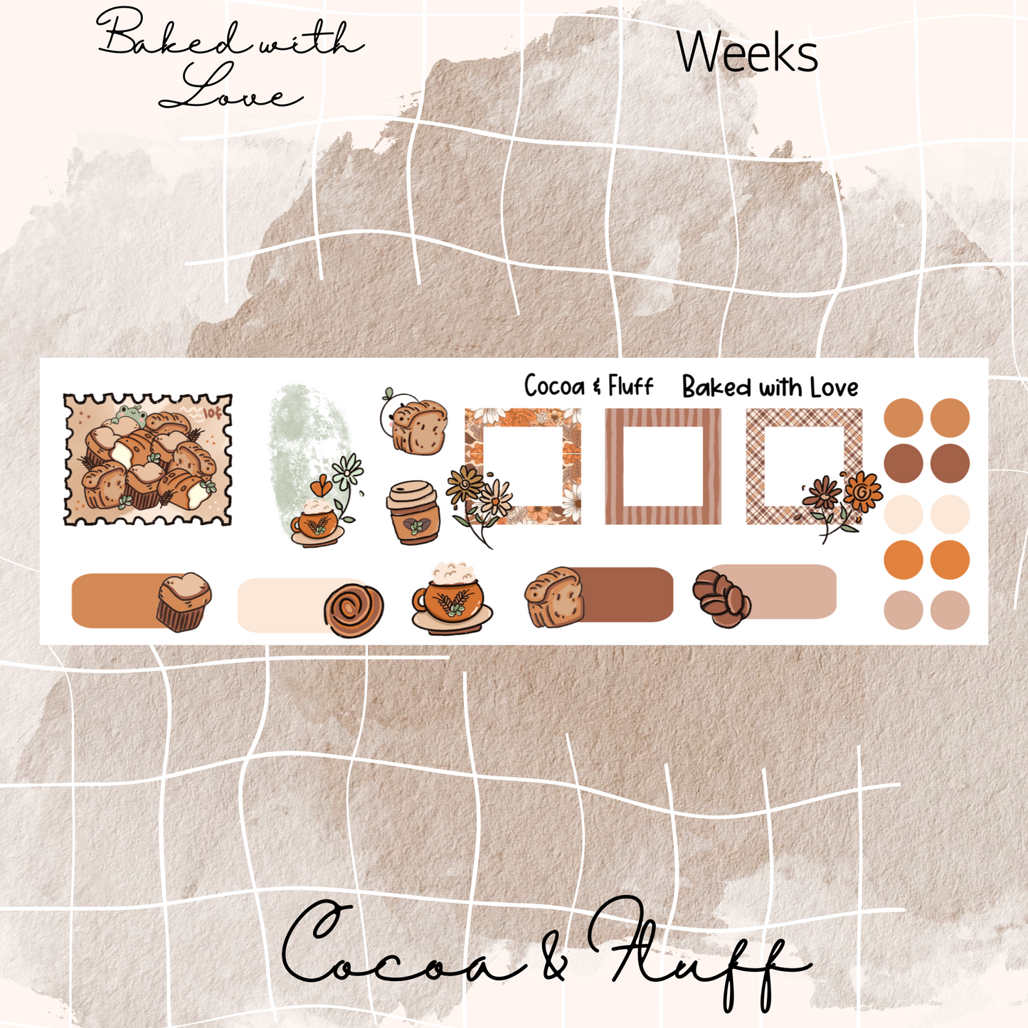 Baked with Love Hobonichi Weeks