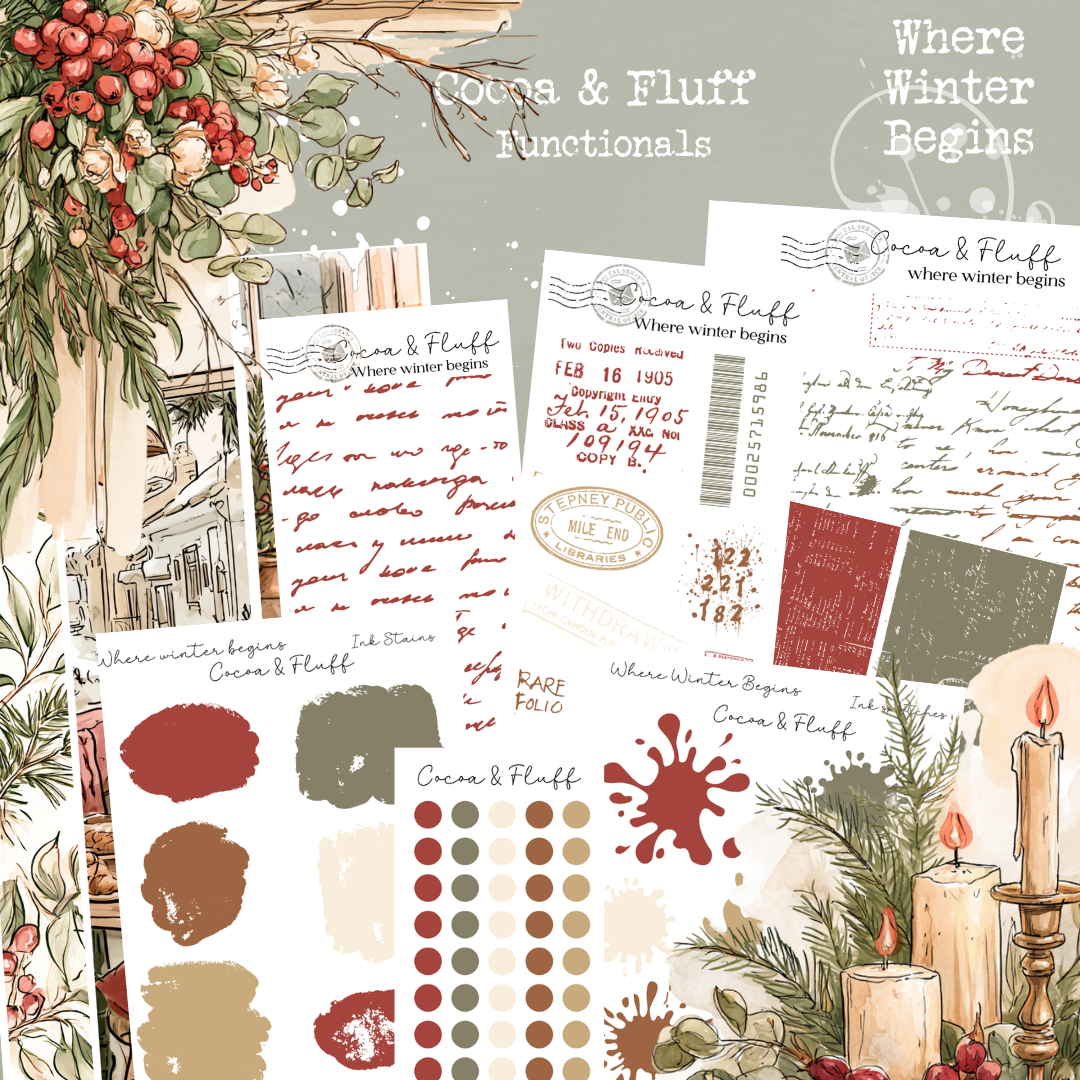 Functional Planner Stickers – Where Winter Begins