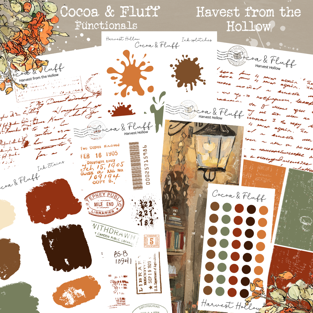 Functional Planner Stickers – Harvest from the Hollow