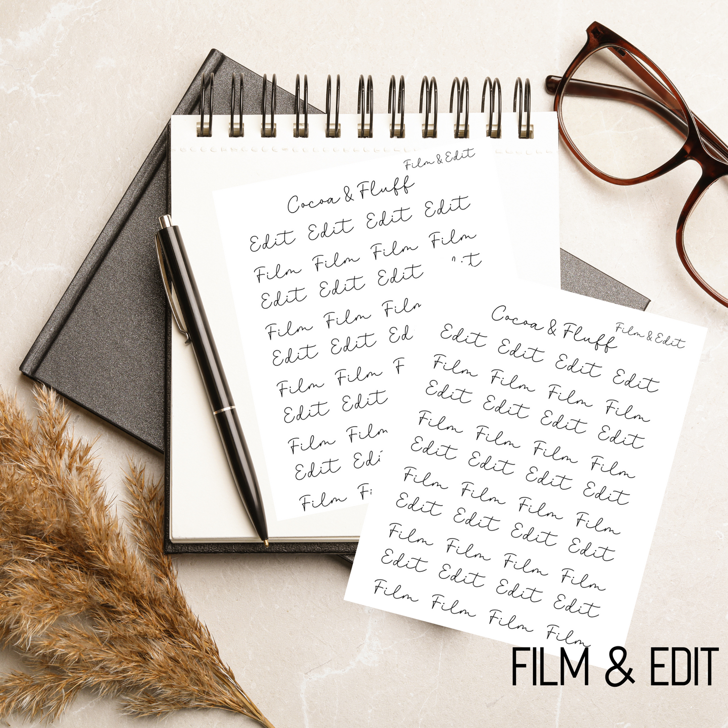 Fancy Planner Scripts Single Font