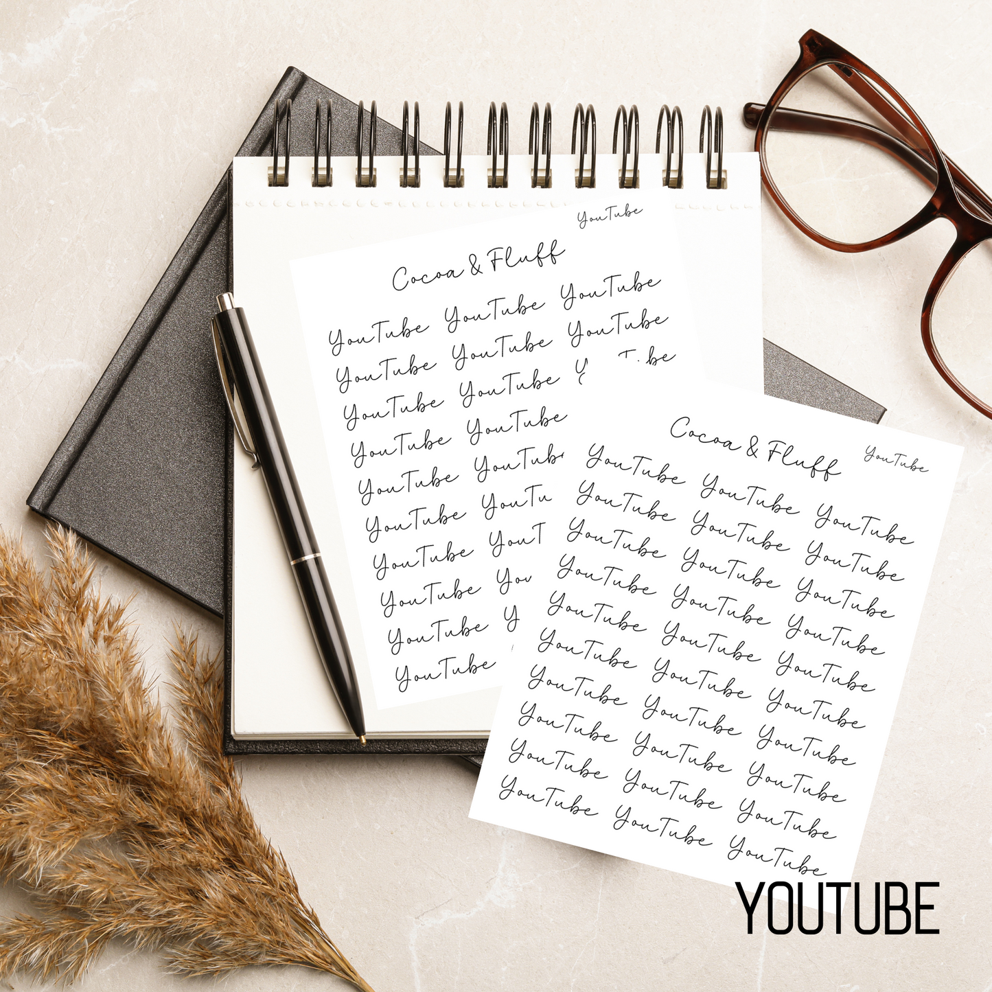 Fancy Planner Scripts Single Font