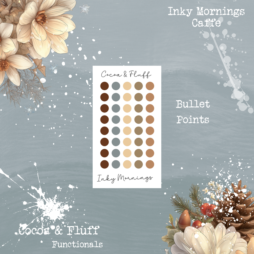 Functional Planner Stickers – Inky Mornings Caffe
