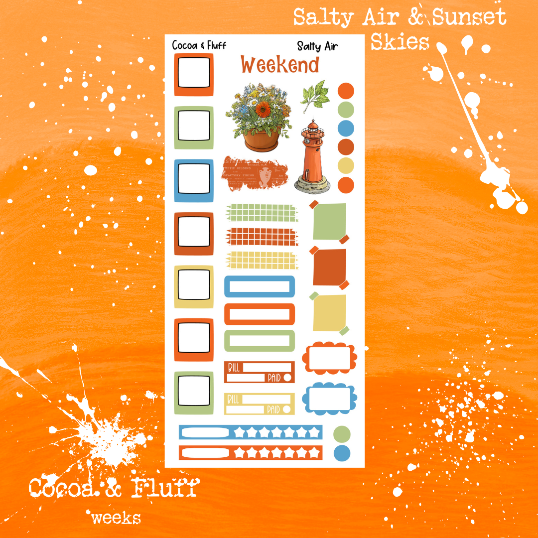 Salty Air Weeks Sized Kit