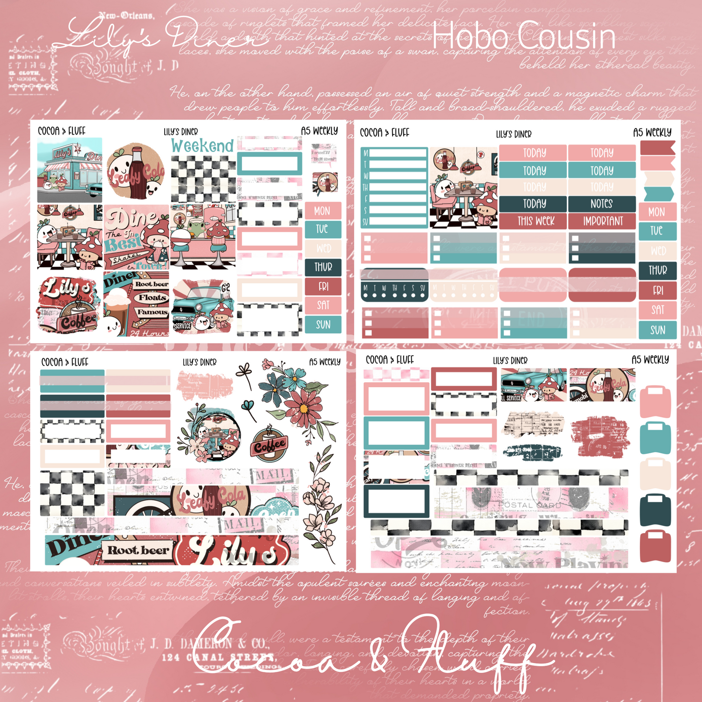 Lily's Diner A5