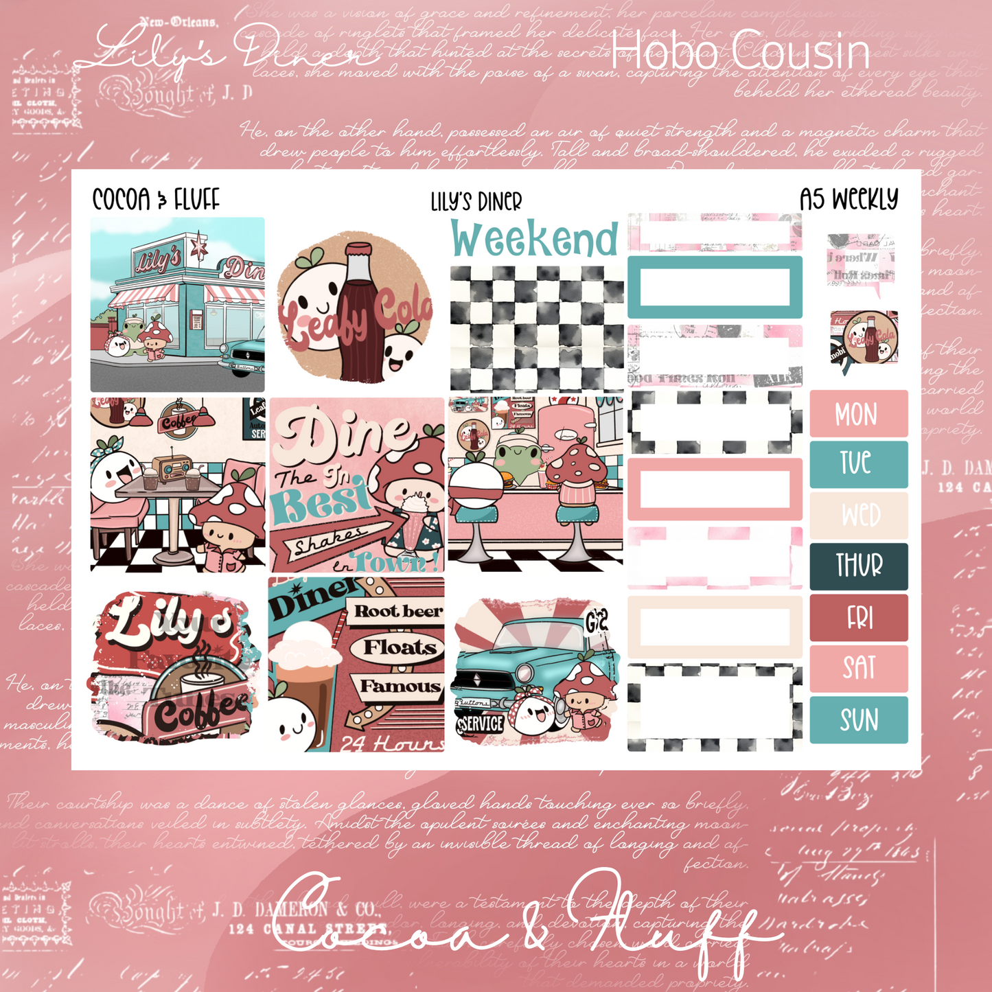 Lily's Diner A5