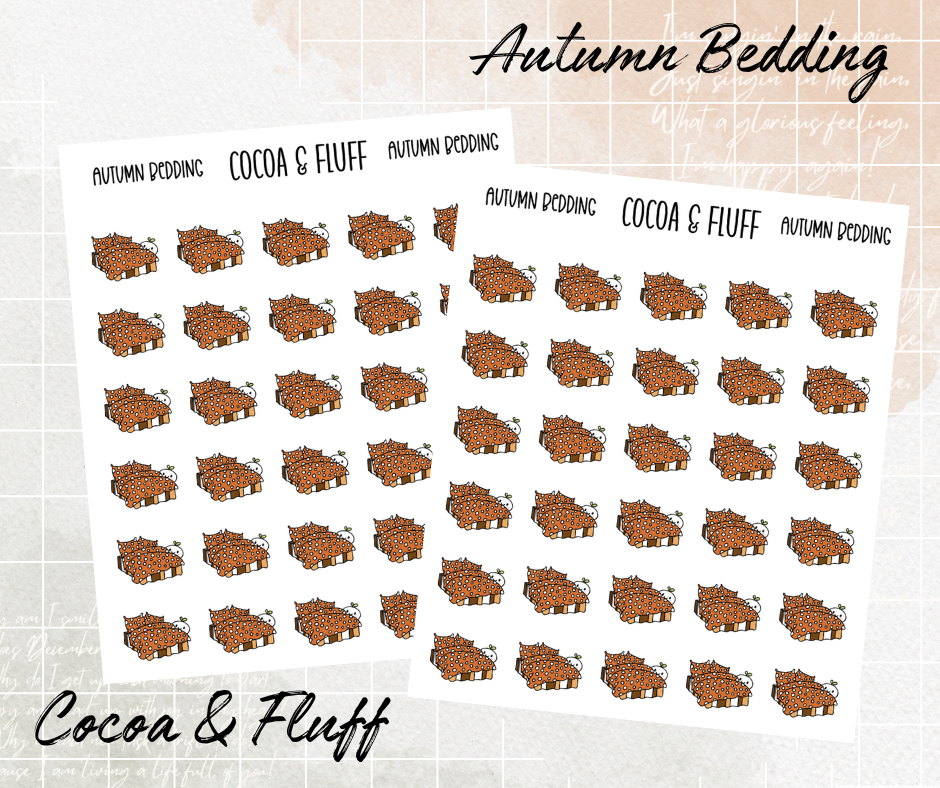 Autumn Bedding