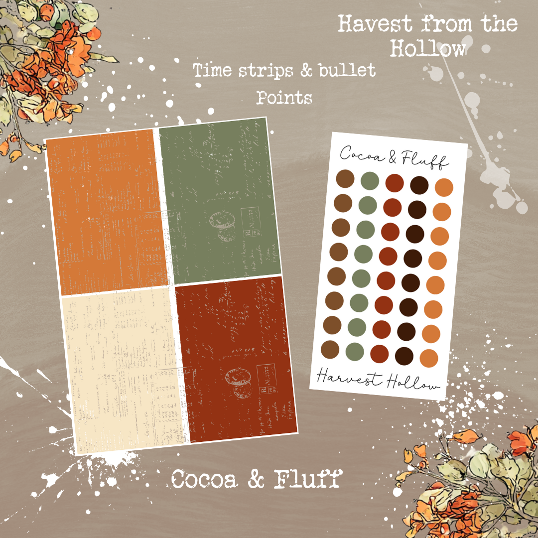 Functional Planner Stickers – Harvest from the Hollow