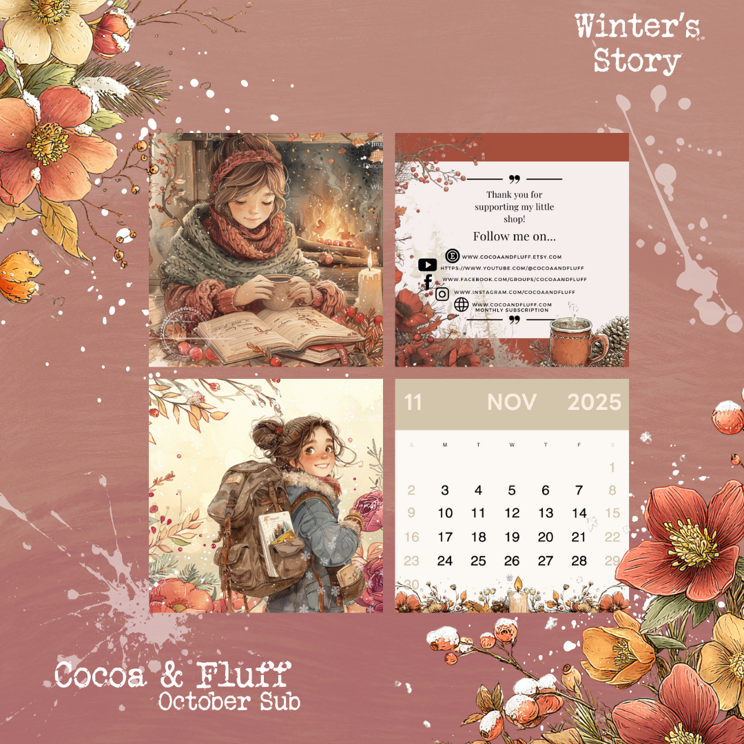 Monthly Mystery Subscription Washi Paper