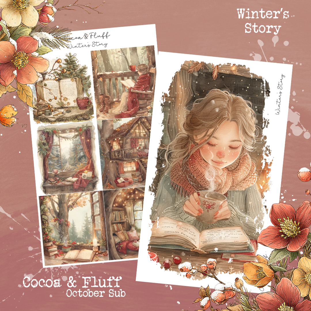 Monthly Mystery Subscription Washi Paper