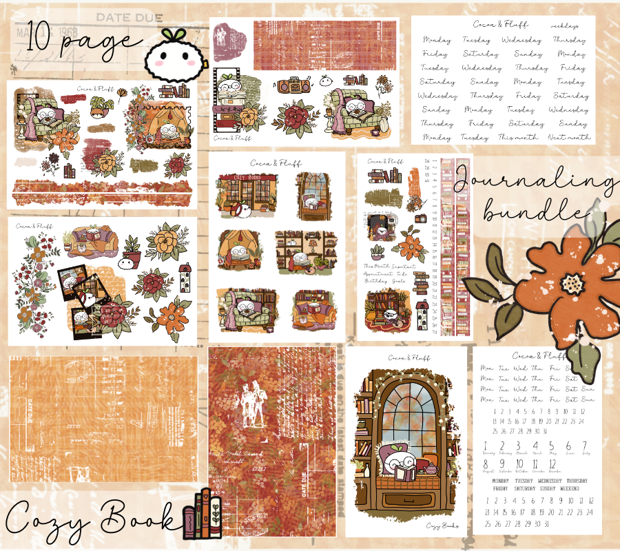 Cozy Books Journaling Kit