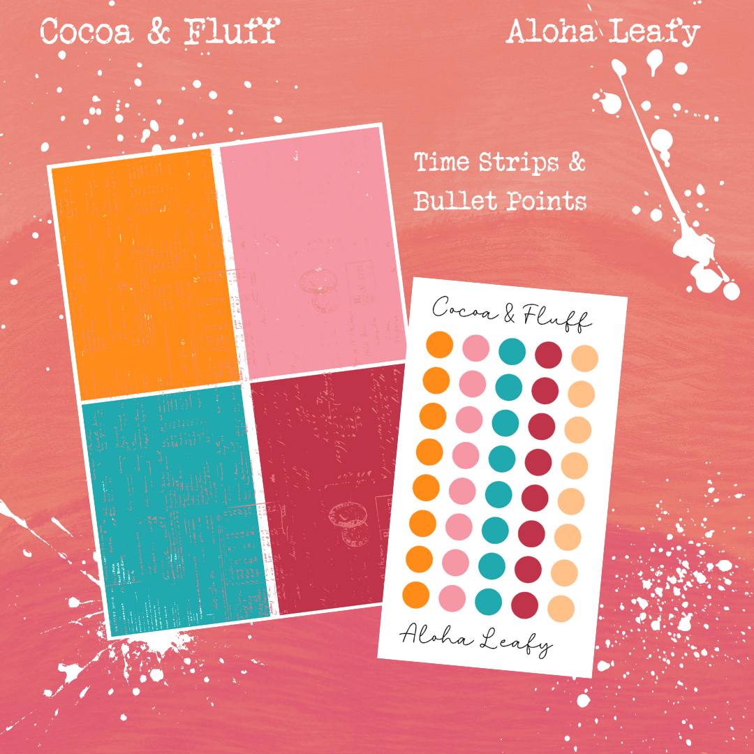 Functional Planner Stickers – Aloha Leafy