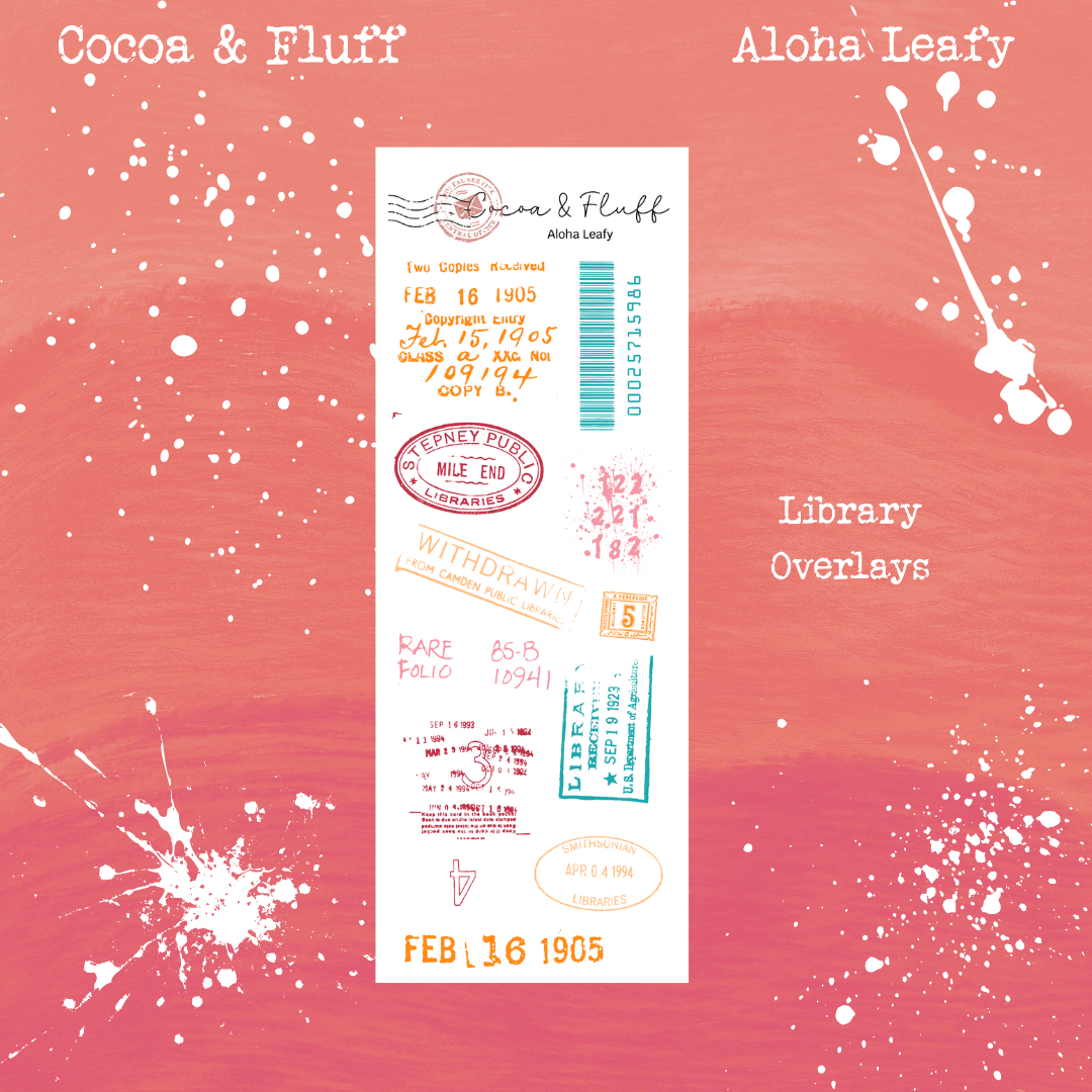 Functional Planner Stickers – Aloha Leafy