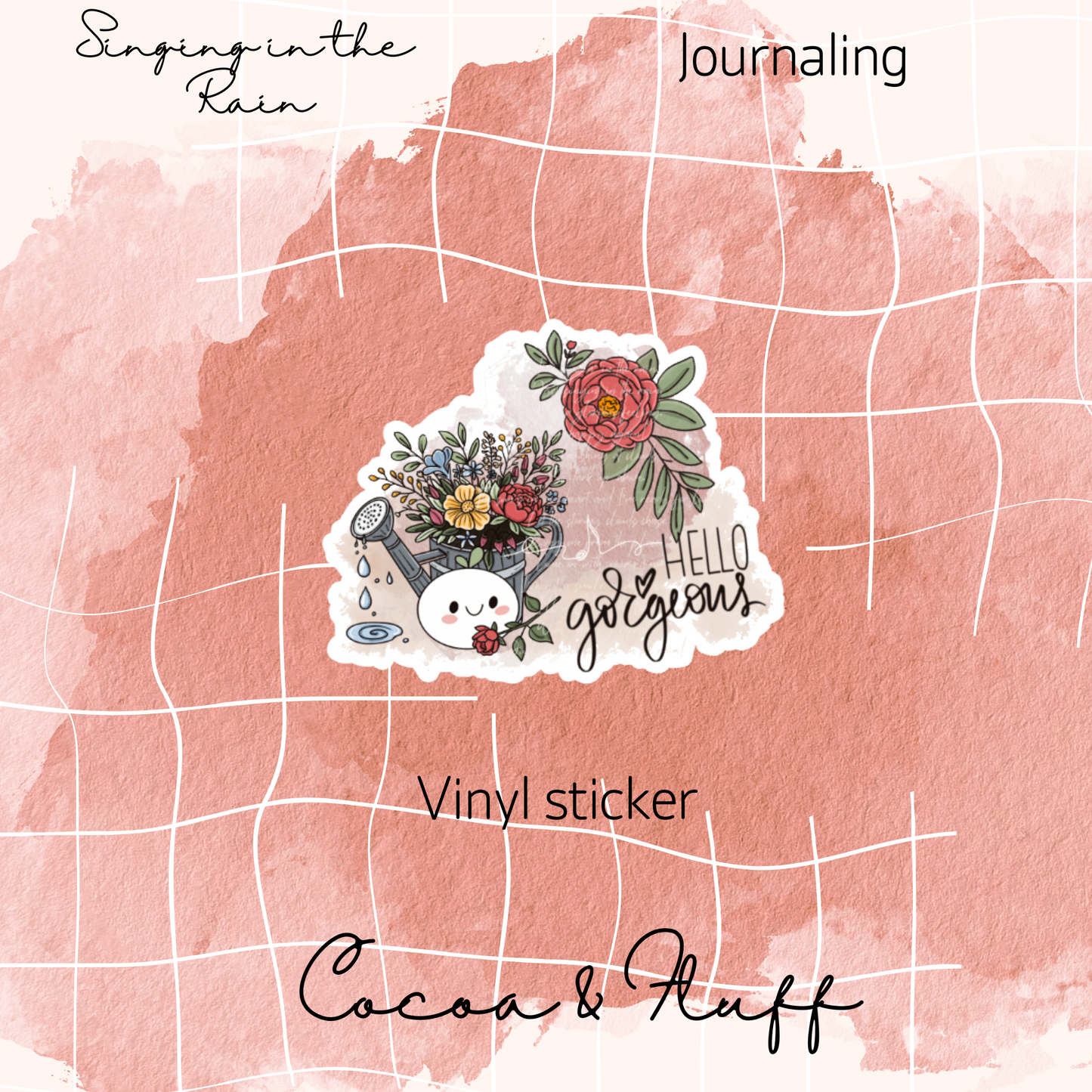 Singing in The Rain Decorative Journaling Bundle