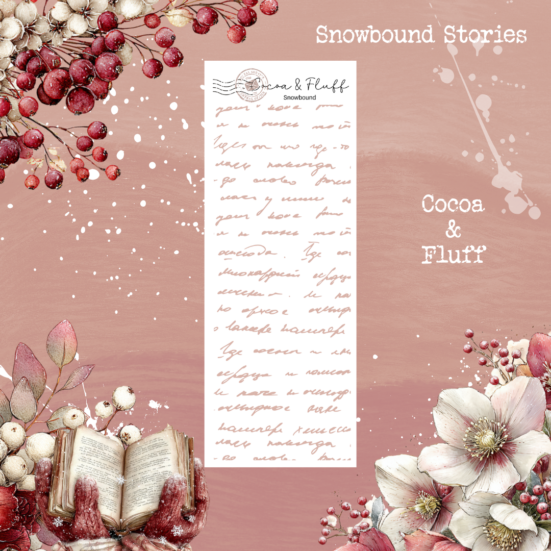 Functional Planner Stickers – Snowbound Stories
