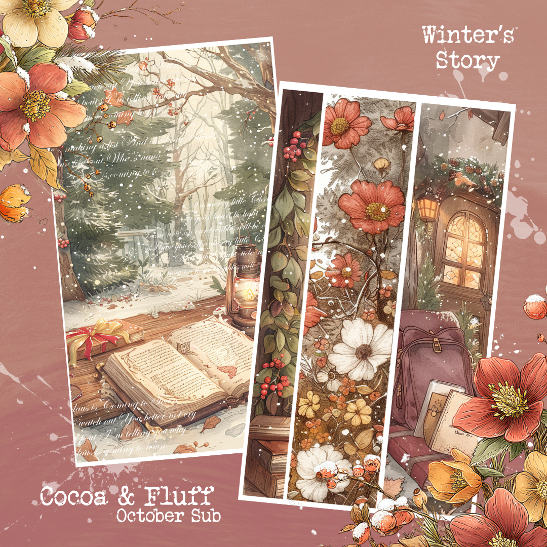 Monthly Mystery Subscription Washi Paper