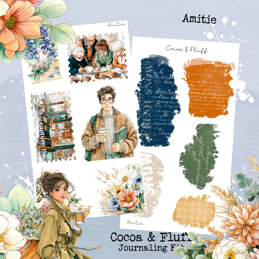 Amitié 12 Pg Journaling Kit