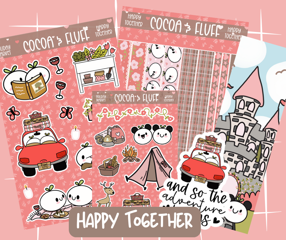 Happy Together Journaling Sticker Bundle