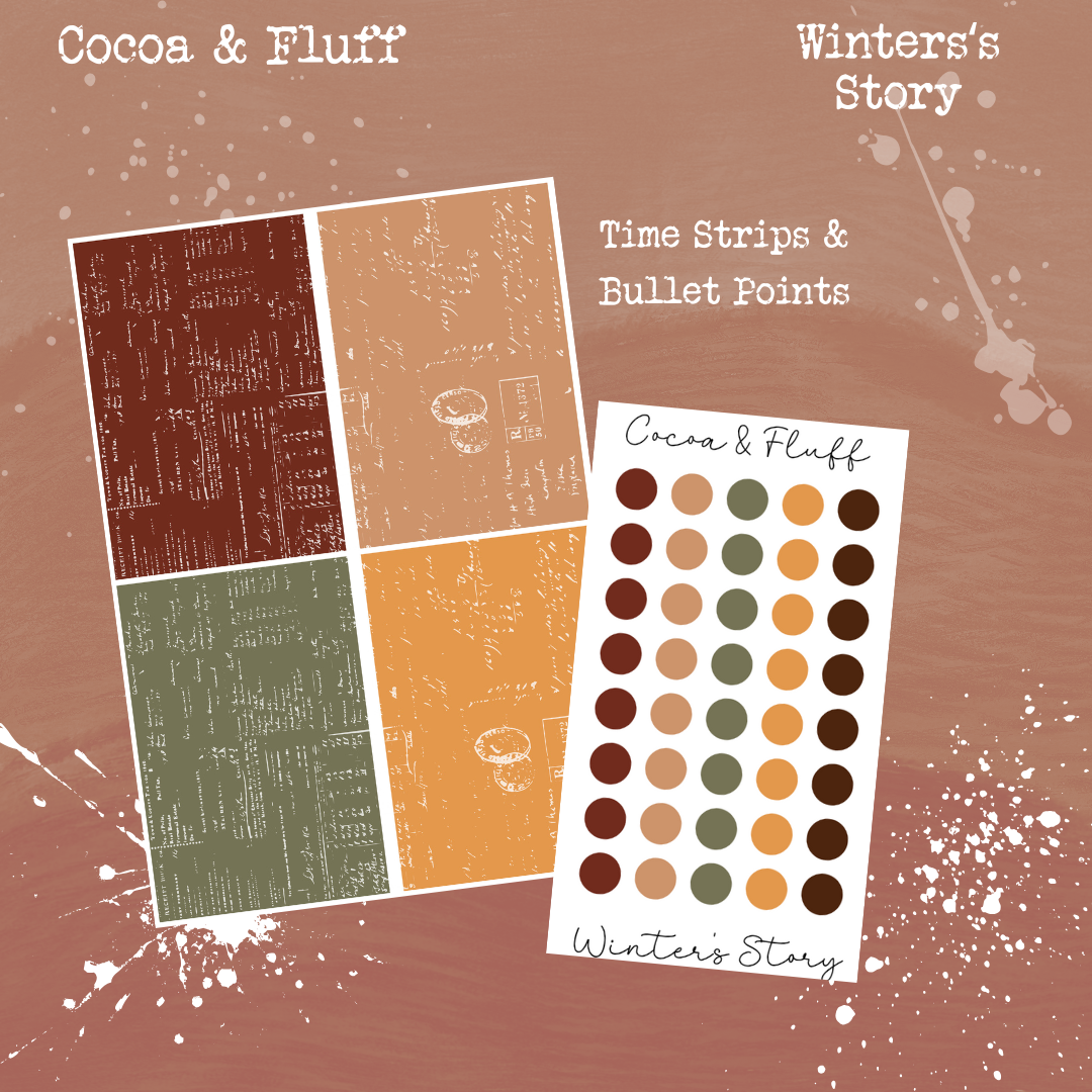 Functional Planner Stickers – Winter's Story