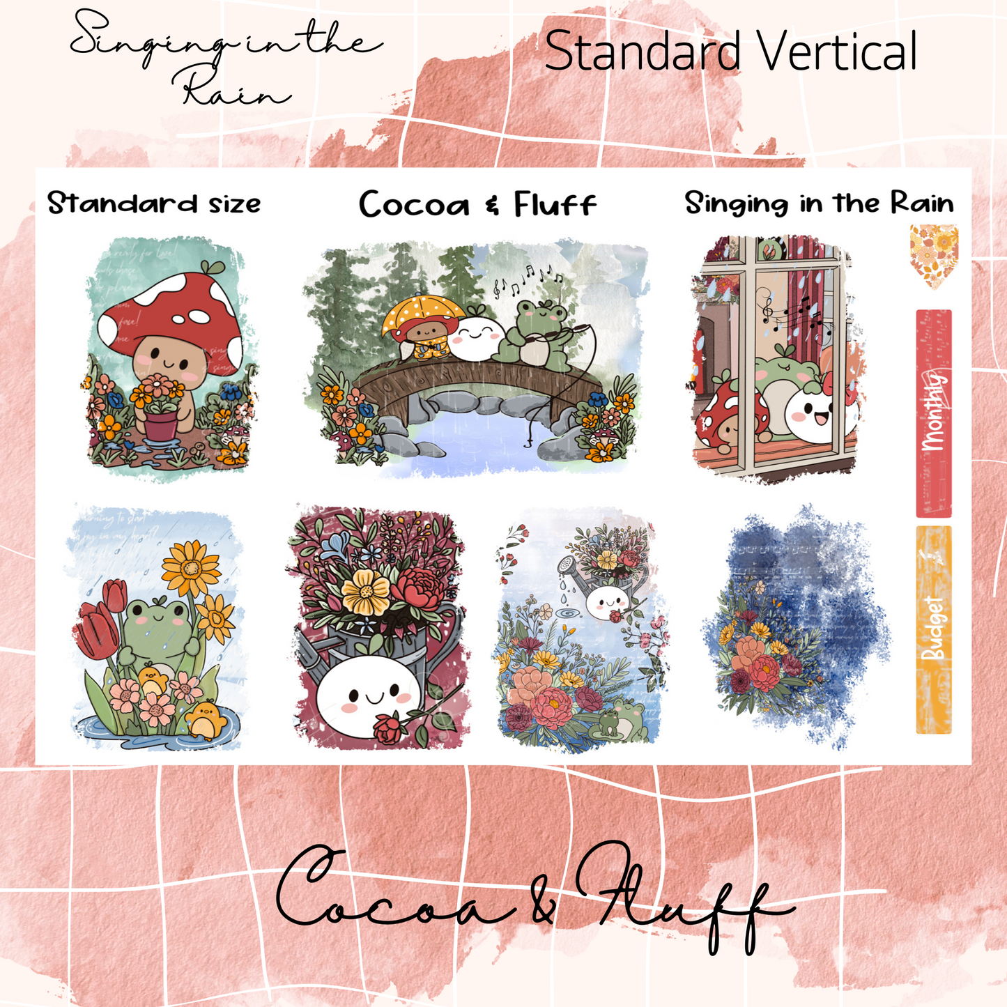 Singing in The Rain Standard Vertical Mini Kit