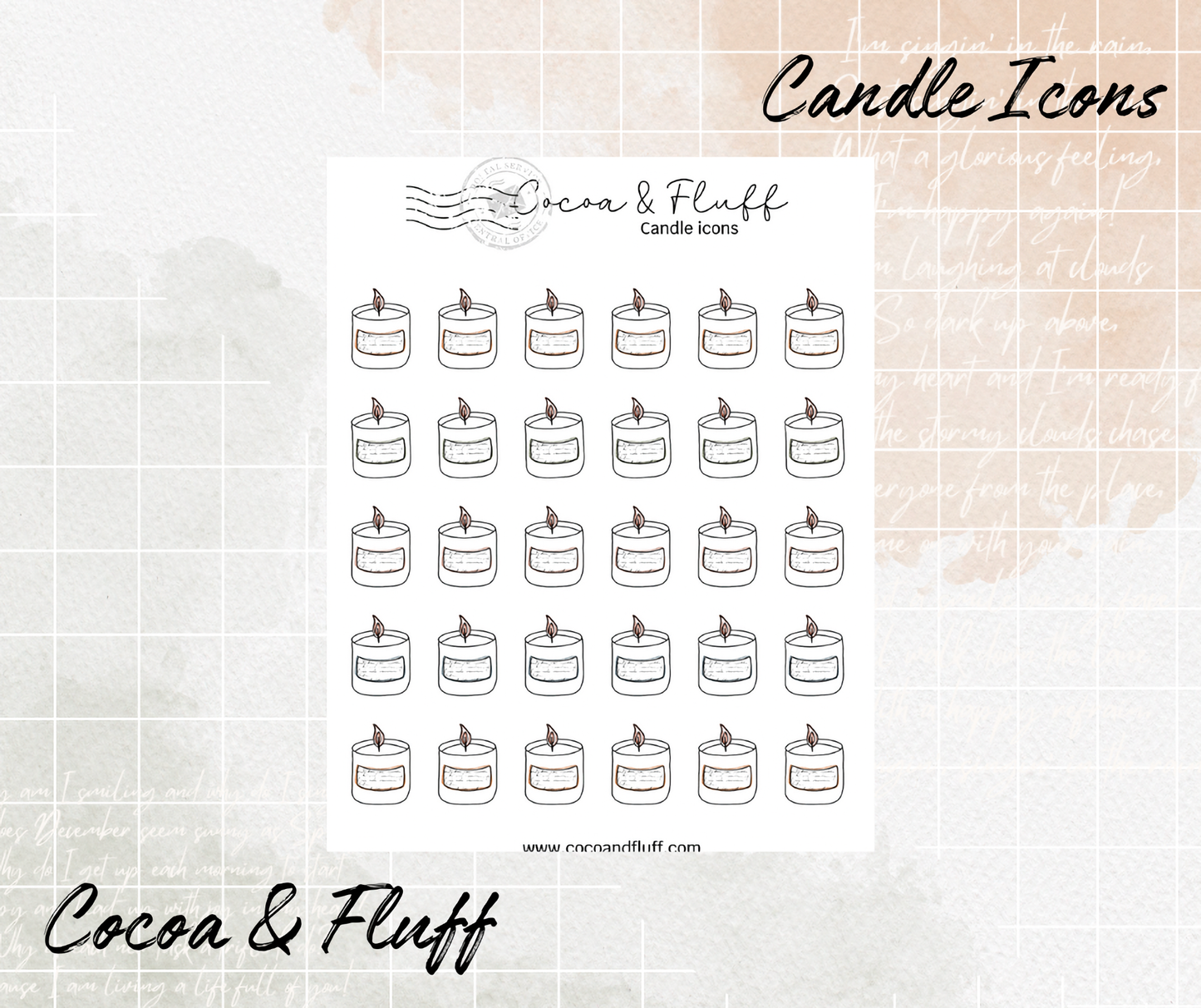 Candle Icons