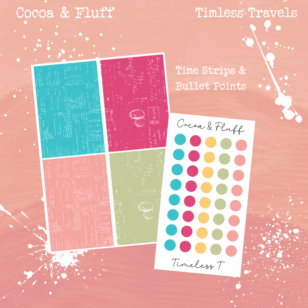 Functional Planner Stickers – Timeless Travels
