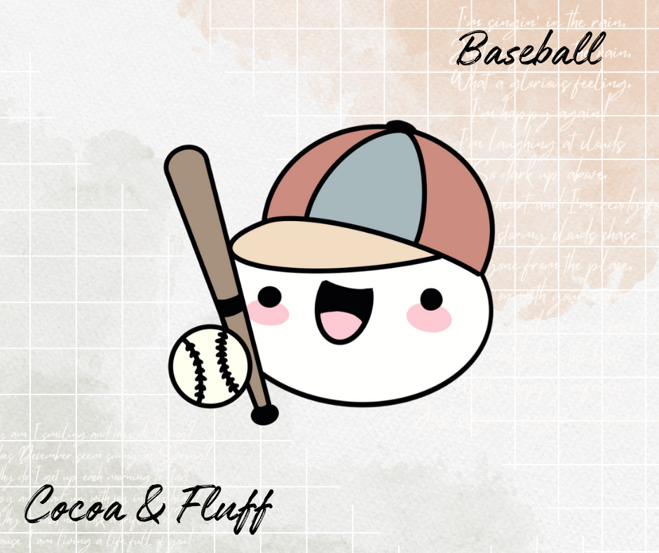 Baseball Leafy Planner Icons