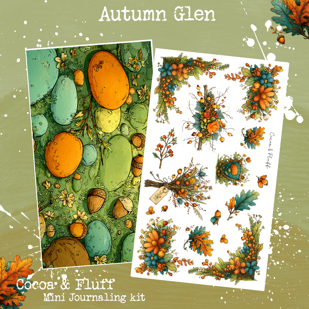 Autumn Glen 6 page Mini Journaling Kit