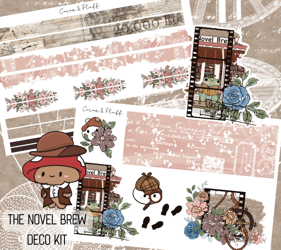 The Novel Brew Deco Journaling Kit