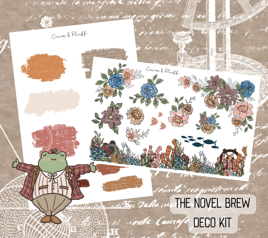 The Novel Brew Deco Journaling Kit
