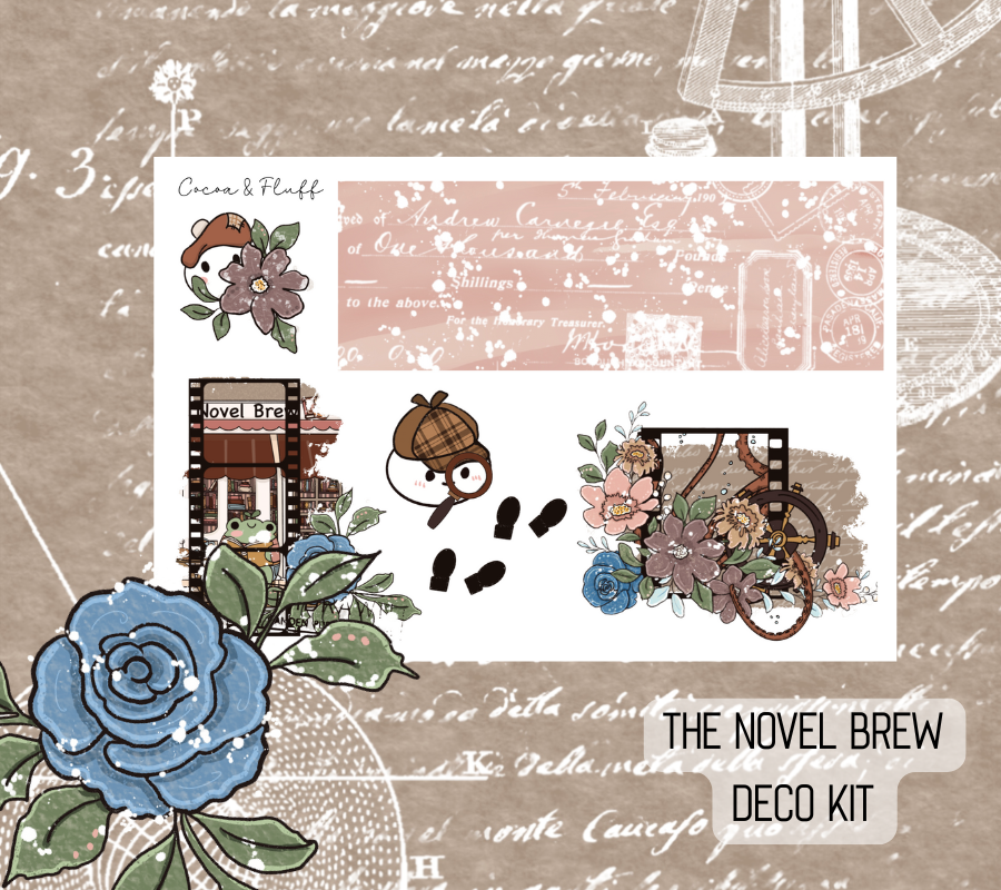 The Novel Brew Deco Journaling Kit