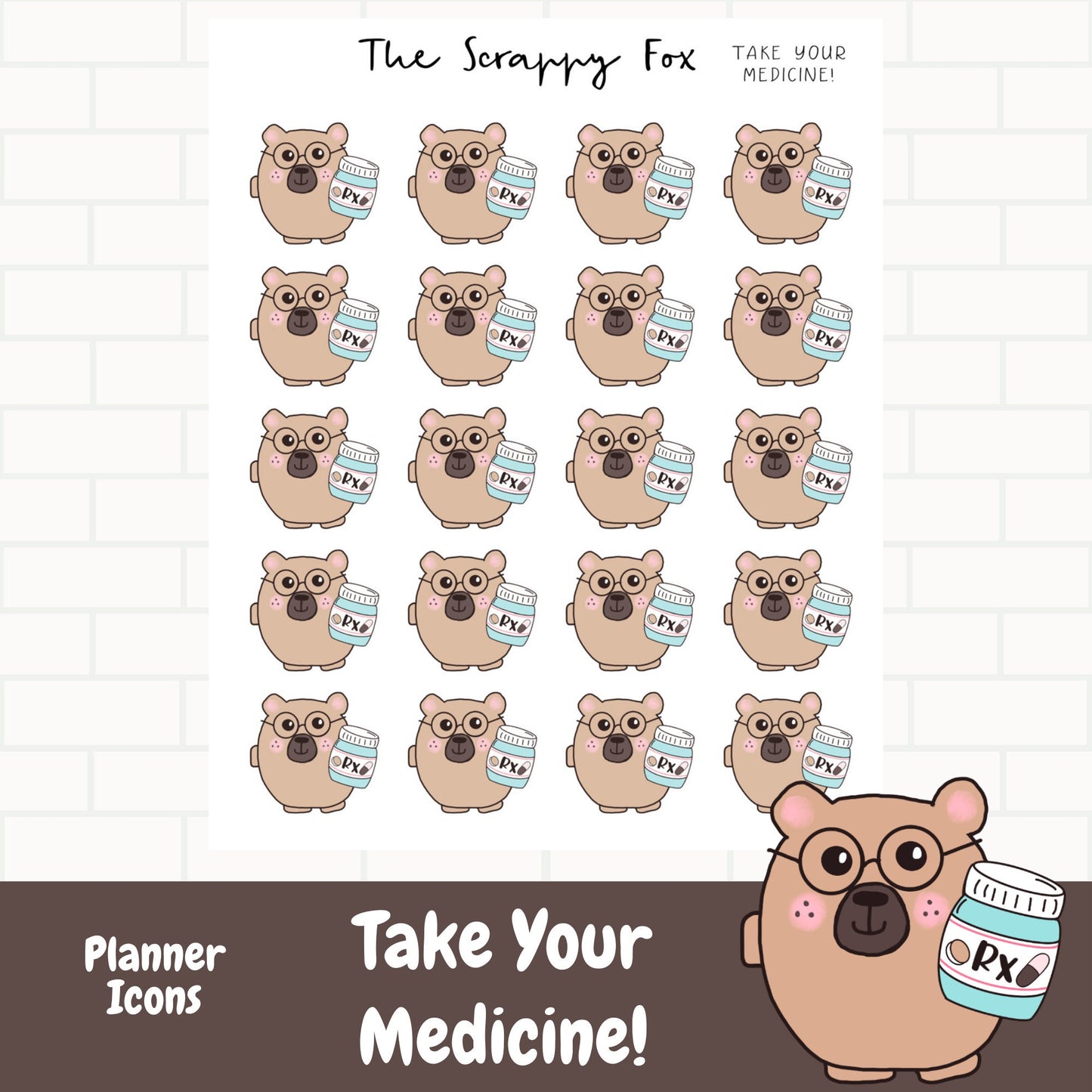 Medication Planner Icons