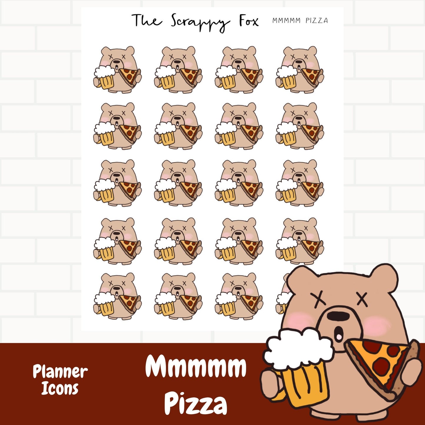 Pizza Planner Icons