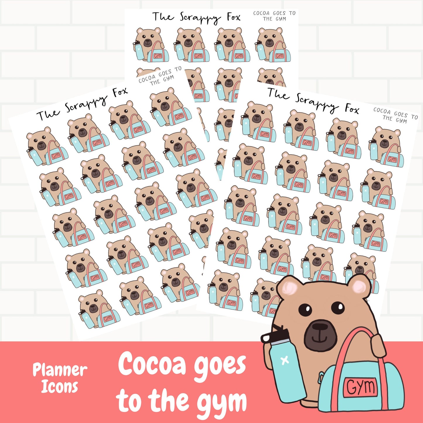 Work Out/ Gym Planner Icons