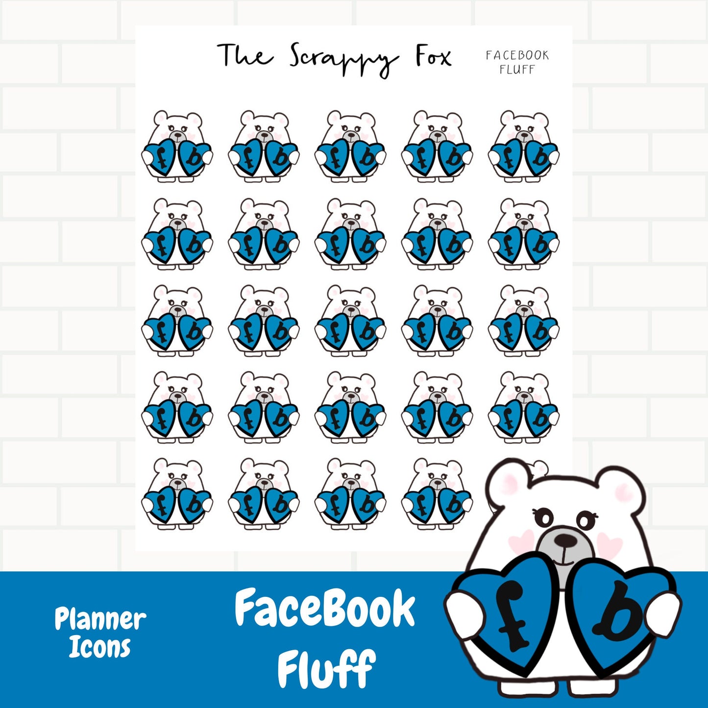 FaceBook Planner Icons
