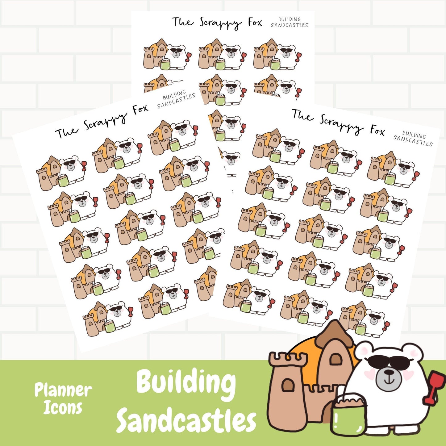 Sandcastle Planner Icons